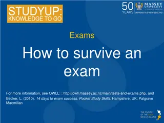 Exam Survival Guide: Tips to Help You Ace Your Exams