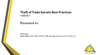 Best Practices to Prevent Theft of Trade Secrets