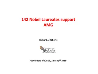 Nobel Laureates Supporting GMO Technology for Global Food Security