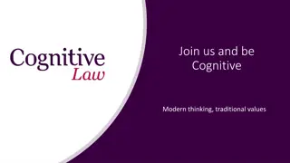 Empower Your Legal Career with Cognitive Law