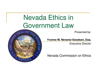 Nevada Commission on Ethics and Conflict of Interest