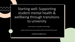 Understanding Student Mental Health Challenges in University Transitions