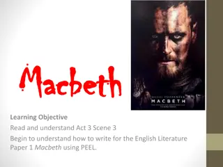 Understanding Lady Macbeth's Power and Influence in Macbeth