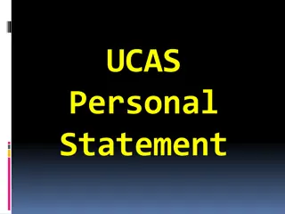 Crafting a Compelling UCAS Personal Statement