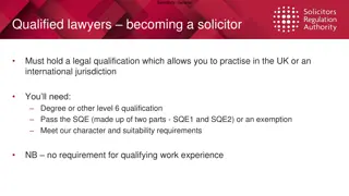 Path to Solicitor in UK: Requirements and Exams