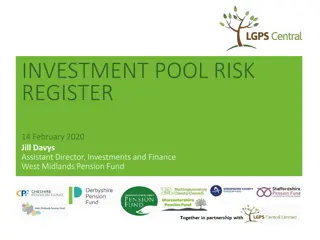 Investment Pool Risk Register Overview