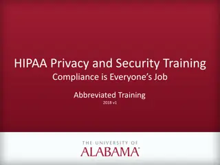 Understanding HIPAA Compliance at University of Alabama