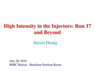 High Intensity in the Injectors: Achievements and Innovations