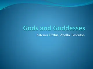 Deities in Ancient Sparta: Artemis, Apollo, Poseidon