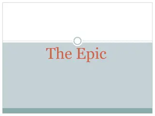 Understanding the Elements of an Epic Narrative