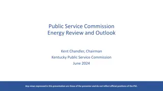 Kentucky Public Service Commission Energy Review and Outlook