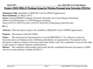 Suitability of IEEE 802.11ah for LPWAN Applications Analysis