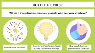 Sharing Our Projects to Inspire Climate Action at School