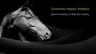 Economic Impact Analysis of Equine Industry in Marion County