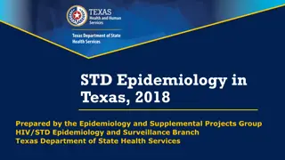 STD Epidemiology in Texas: A Data Analysis from 1992-2018