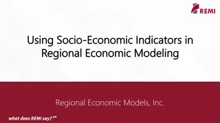 Analyzing Socio-Economic Indicators in Regional Economic Modeling