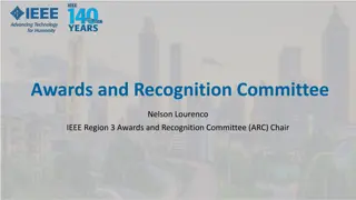 Region 3 Awards and Recognition Committee Overview