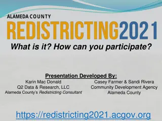 Redistricting in Alameda County: How to Get Involved