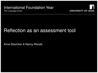 Enhancing Foundation Year Student Skills Through Reflective Assessment