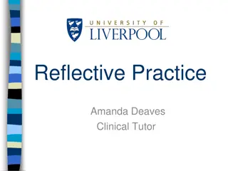 Reflective Practice in Physiotherapy