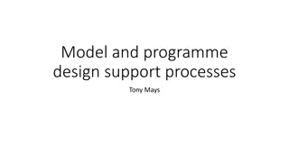 Programme Design Support Processes Workshop Series