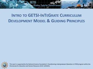 Enhancing Geoscience Literacy and Workforce Preparedness through InTeGrate Curriculum Development