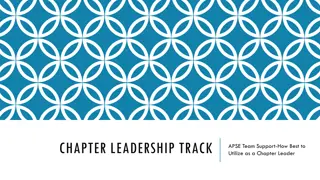 Maximizing APSE Team Support for Effective Chapter Leadership