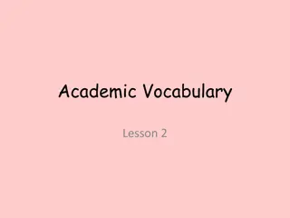 Academic Vocabulary Lesson 2: Retort, Speculate, Candid, Verify, Rectify