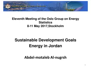 Energy Strategy and Challenges in Jordan: Towards Sustainable Development