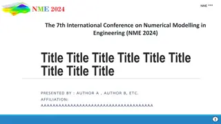 7th International Conference on Numerical Modelling in Engineering (NME 2024)