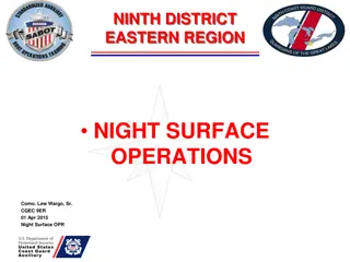 Night Operations Training for Safe Boating: Importance and Risks