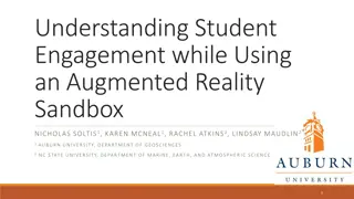 Student Engagement with Augmented Reality Sandbox