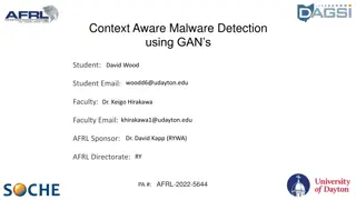 Context-Aware Malware Detection Using GANs in Signal Systems