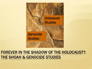 Forever in the Shadow of the Holocaust: The Shoah & Genocide Studies