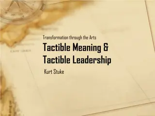 Exploring Tactible Leadership and Meaning in Action