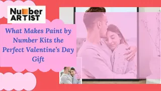 What Makes Paint by Number Kits the Perfect Valentine’s Day Gift