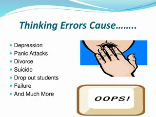 Defeat Thinking Errors and Improve Mental Well-being