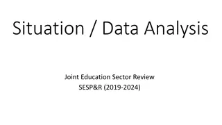 Education Sector Review: Data Insights and Trends (2019-2024)