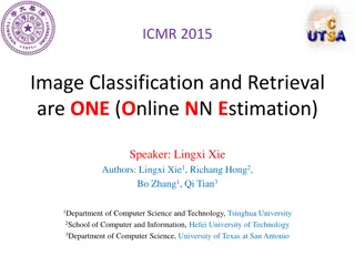 Unified Model for Image Classification and Retrieval at ICMR 2015