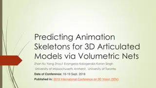 Predicting Animation Skeletons for 3D Articulated Models via Volumetric Nets