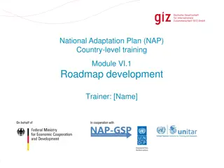 National Adaptation Plan (NAP) Coordination and Roadmap Development