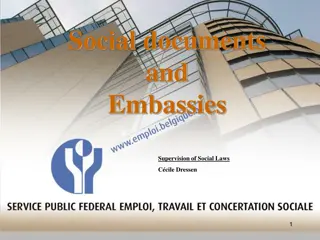 Social Documents and Embassies: A Legal Framework Overview