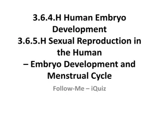 Human Embryo Development and Sexual Reproduction - iQuiz