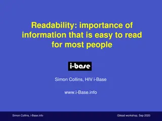 Importance of Readable Patient Information in Healthcare