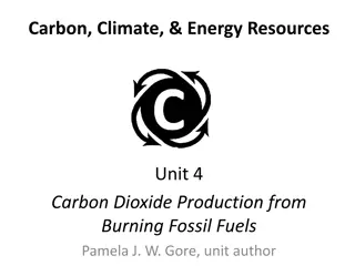 Understanding Carbon Dioxide Emissions from Fossil Fuel Burning