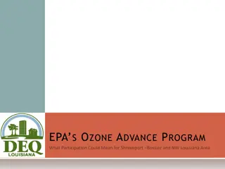 The EPA's Ozone Advance Program and Clean Air Act