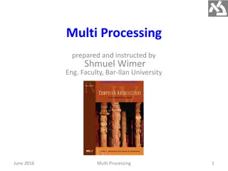 Multi-Processing in Computer Architecture