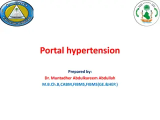 Portal Hypertension: Causes, Symptoms, and Management