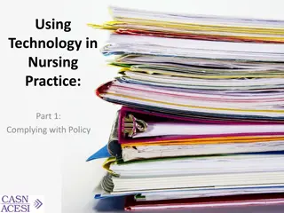 Navigating Technology Policy in Nursing Practice