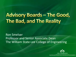 Understanding Advisory Boards and ABET Accreditation History